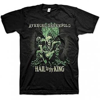 Avenged Sevenfold Men's T-Shirt - En Vie - Black - ROCK OFF M