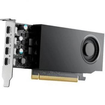 PNY NVIDIA A1000 8GB GDDR6 128-bit Low Profile PCIe 4.0 x8 Single Slot 4 x Mini DisplayPort 1.4a 50W LP Bracket Small Box