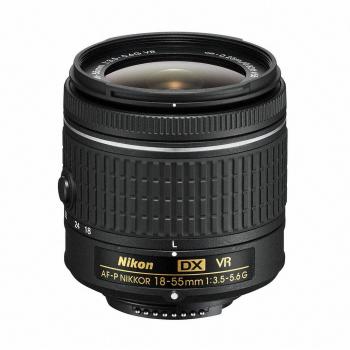 Nikon AF-P DX NIKKOR 18-55mm f/3.5-5.6G VR SLR Negro - Objetivo
