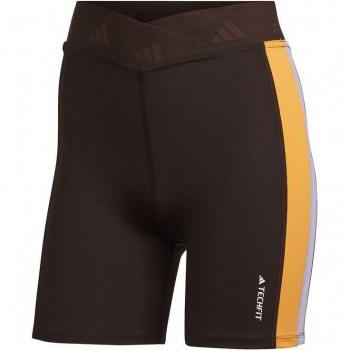 Short Adidas TRN Mujer Marrón con Tecnología Techfit
