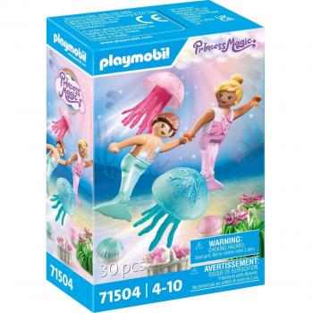 Playmobil Princess Magic - Sirenas infantiles con medusas