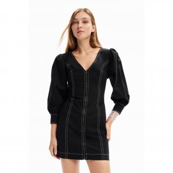 Vestido Desigual Mujer Slim con Cremallera