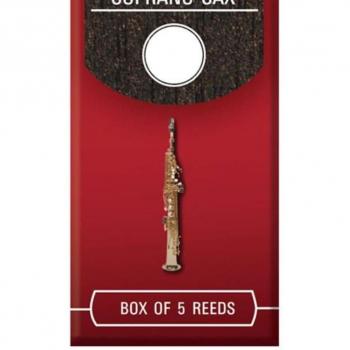 D'Addario Plasticover Soprano Saxophone Reeds Strength 2.5 - Pack of 5