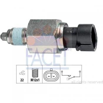 Interruptor de marcha atrás FACET 7.6196, tipo: interruptor, características: diseñado para activar las luces de reversa del vehículo, alta calidad y durabilidad, fácil instalación, compatible con múltiples modelos de automóviles