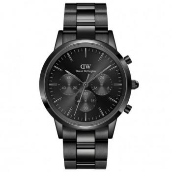 Daniel Wellington Iconic Chronograph 42mm Link DW00100642 Men's Wristwatch