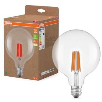 Bombilla LED Globo G125 E27 7,2W Filamento 2.700K