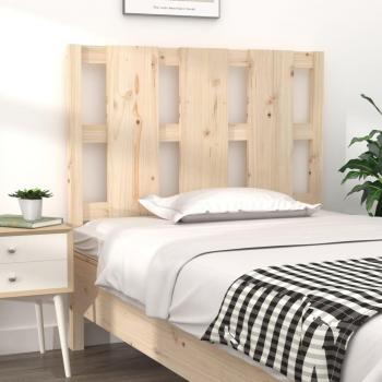 Cabecero de cama 105.5X4x100 cm madera maciza de pino