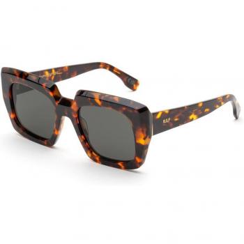 Retrosuperfuture Zys Piscina Col. Burnt Havana Unisex Squadrata Havana Sunglasses