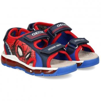 Sandalia Geox J450QB Android Spiderman Azul