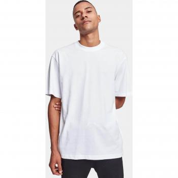 Urban Classics Men's Oversized Tall T-Shirt in White, 100% Jersey Cotton