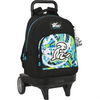 Mochila Grande con Ruedas Compact Evolution Extendible El Niño Green Bali - Safta 612332218