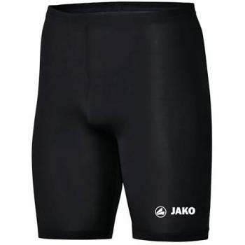 Pantalón Corto Jako Basic 2.0 para Hombre - Negro - S - Ropa Deportiva de Fútbol y Ciclismo, Material Transpirable y Secado Rápido