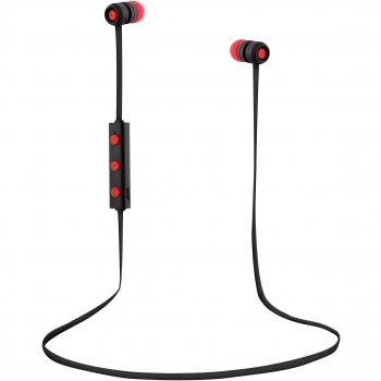 T 'nB ebflatred – Auriculares in-ear inalámbricos con micrófono integrado Bluetooth 4.1 rojo