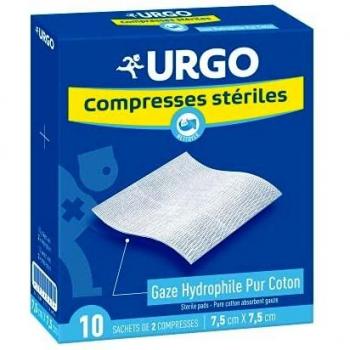 Compresas Estériles Urgo 7,5x7,5cm 20 uds