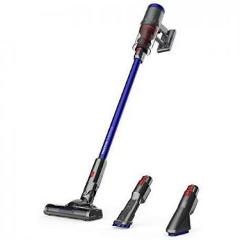 PRIXTON Sirocco - Aspiradora/Aspirador sin Cable para el Hogar de 21Kpa Aspirador Vertical y de Mano 2 en 1, 650 ml, Filtro Hepa, Incluye Cepillo Motorizado y Boquilla para Esquinas