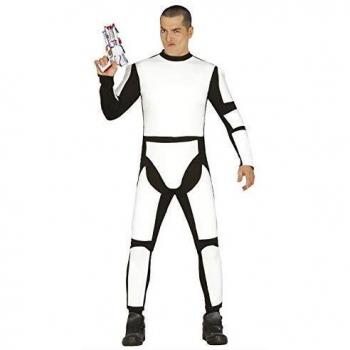 Guirca- Disfraz adulto soldado espacial, Talla 52-54
