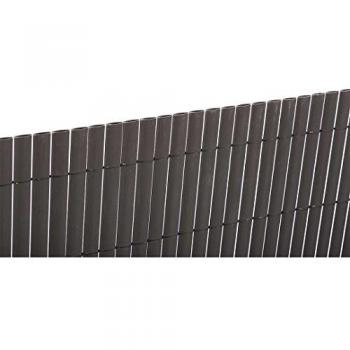 Cañizo PVC Doble Cara 20 mm Antracita 1,5x3 m