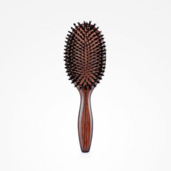 Cepillo Ovalado de Madera de Ébano para Cabello Bifull Ebony Large