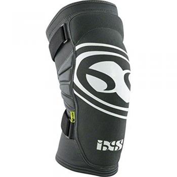 IXS Carve EVO Knee Guard de Rodillera y espinillera, Primavera/Verano, Unisex, Color Gris, tamaño Small
