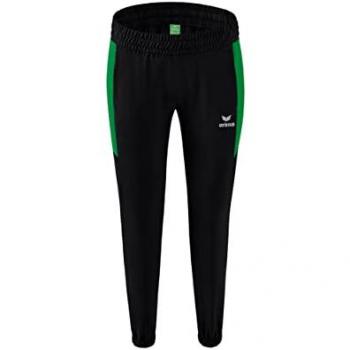 Pantalones de Presentación Erima para Mujer - Negro/Smaragd, Talla 38