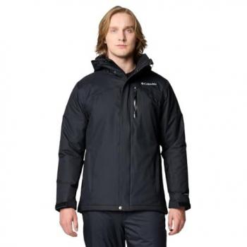 Columbia Chaqueta de Esquí para Hombre Last Tracks™ II Negro con capucha, talla L