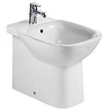 Roca A355997000 - Bidé compacto de porcelana adosado a pared