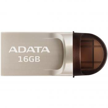 AData UC370 - Memoria Flash USB de 16 GB, Color Plata