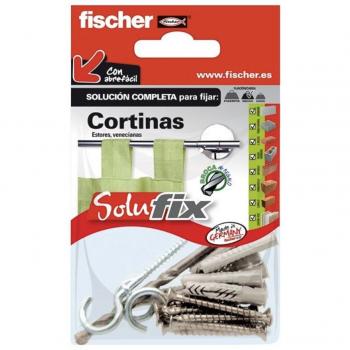 Kit fijación cortinas Solufix Fischer 502687