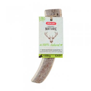 Mordedor para perros Zolux Easy con astas de ciervo - 70g, adecuado para perros mayores de 10kg