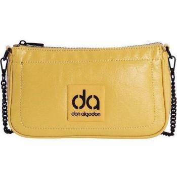 Bolso bandolera mujer Don Algodón Leticia amarilla