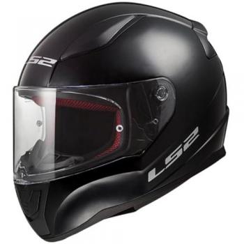 LS2 Casco Integral FF353 Rapid II Negro Brillante Sólido