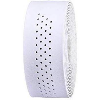 BBB Cycling - Cinta para manillar de bicicletas antideslizante especial para bicicletas de ciclismo y urbanas. Incluye cinta de acabado y tapones de manillar. Color Blanco - Modelo RaceRibbon BHT-12