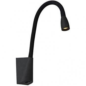 Aplique de pared LED plegable Galen 1x3W 3000K negro