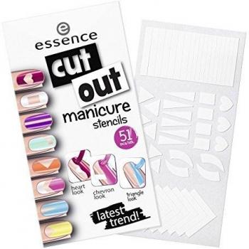 ESSENCE PLANTILLAS PARA MANICURA CUT-OUT 01 DARE TO BE BARE