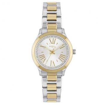 Reloj de Mujer Breil Abby Mono-Colour Esfera Plata con Movimiento de Cuarzo y Pulsera de Acero Color Oro