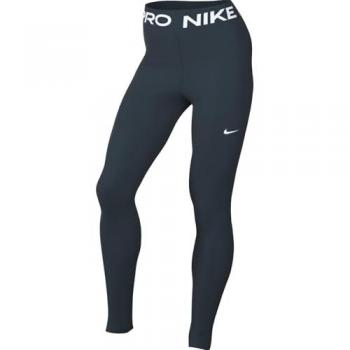 Leggings Nike Pro 365 de talle medio con paneles de malla - Mujer - Azul (L)