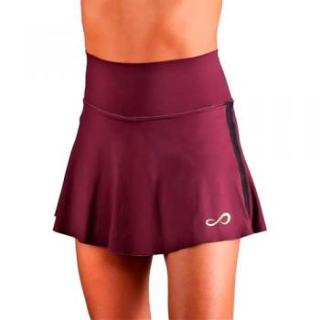 Falda Endless Lux Ribbon Marino, falda de mujer, color marino, diseño elegante con cintas decorativas, talla XL