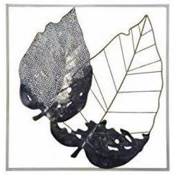 Decoración de Pared Hoja de Metal Multicolor Estilo Moderno Rhenium