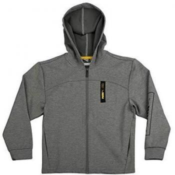 PUMA Nu-Tility Hooded Jacket B Chaqueta De Entrenamiento, Niños, Medium Gray Heather, 116