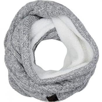 Snood de mujer en tweed trenzado gris Superdry