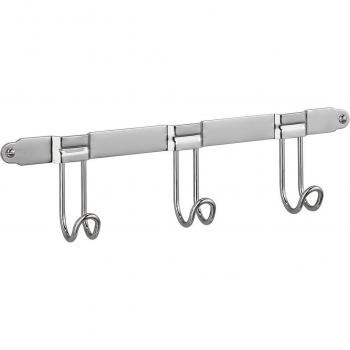 Percha triple de baño para atornillar Beltrán