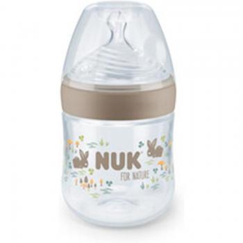 Biberón de silicona Nuk con control de temperatura 150ml
