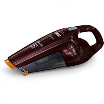 Electrolux Rápido ZB6114BO - Aspirador de mano, batería TurboPower de Litio de 14.4 V de larga duración, color burdeos metalizado
