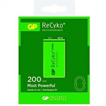 Gp - Blister 1 bateria Tipo 9v, 200mah, g150, gp20r8h,