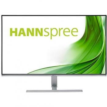 Hannspree HS 249 PSB Monitor LED Full HD de 60,5 cm (23.8), con Altavoz Integrado, Entradas VGA y HDMI, Diseño Delgado en Color Gris