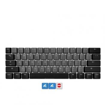 Teclas PBT ANSI US SKILLER SAC20 S4 (62 piezas) - Sharkoon