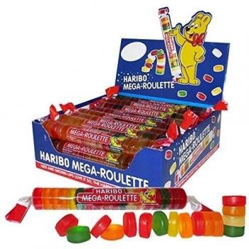 Haribo Mega Roulette Caramelos de Goma - 1080 gr