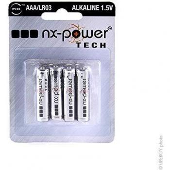 NXPilas mando a distanciaAlcalina1,5V1,46AhCompatible con: 0-2391-A ; 02391A ; 24A ; 4023 ; ALKAAA ; AM4 ; E92 ; KR03 ; MICRO ; MINISTILO ; MN2400 ; SP/HP16 ; SUM4 ; ID2400 ; GN24A ; GN24APACK2 ; 6135