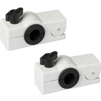 SeaDog Line 354-3271991 Abrazadera Desmontable para Montaje En Pasamanos, Blanco, Talla Única