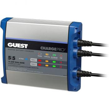 GUEST 2711A 10A 2 Bank 120V Input Battery Charger